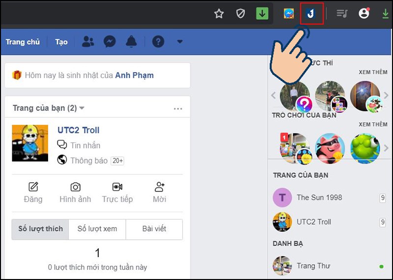 Bật khiên Avatar Facebook bằng J2TeaM Security