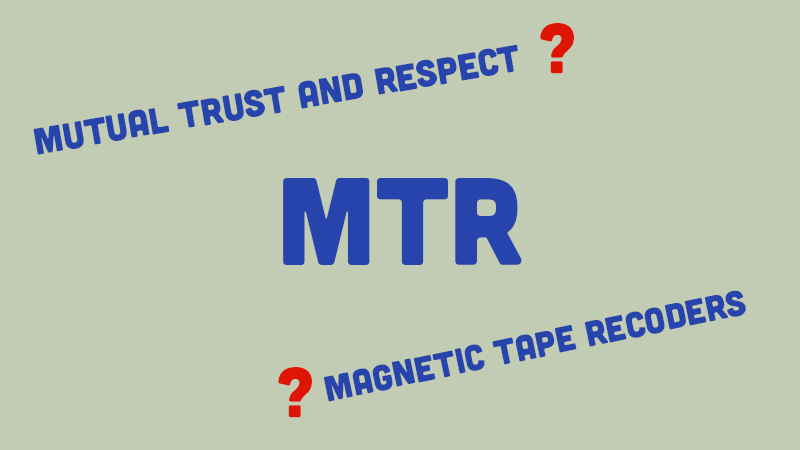 MTR là gì trên TikTok