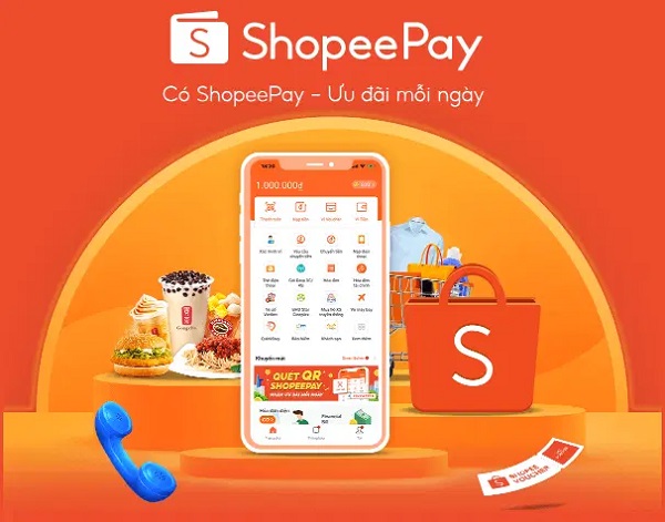 Cách đổi tài khoản shopee liên kết với shopeepay